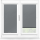 Polaris Blackout Charcoal Perfect Fit Roller Blind