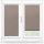 Polaris Blackout Taupe Perfect Fit Roller Blind